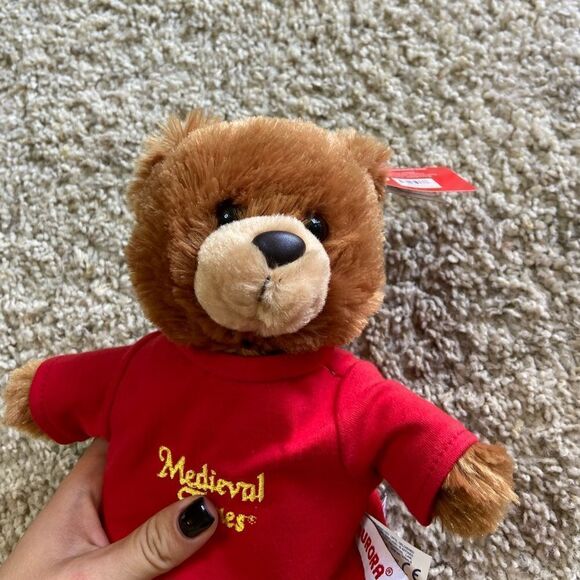 NWT Medieval Times Brown Bear Stuffed Animal 9” - Picture 7 of 9